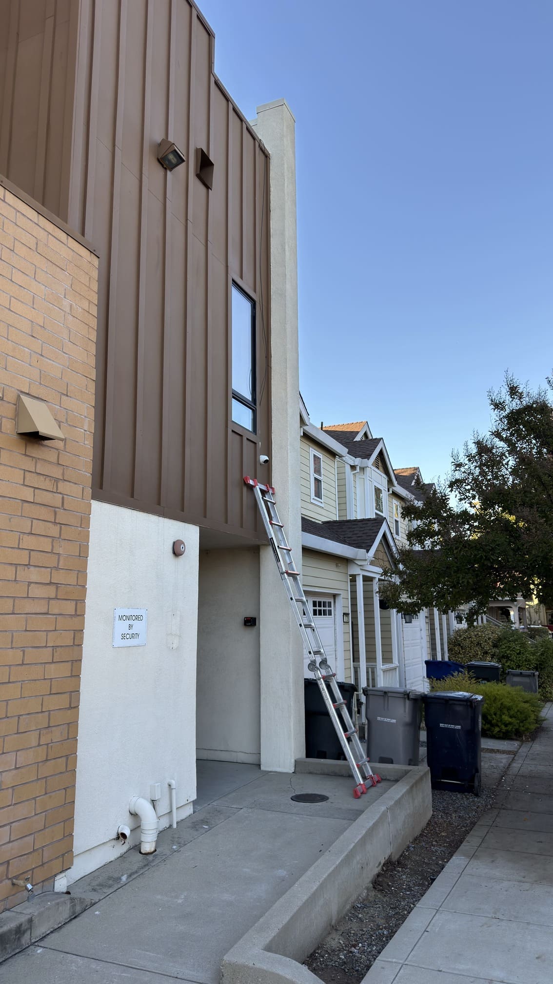 Apartment lobby camera