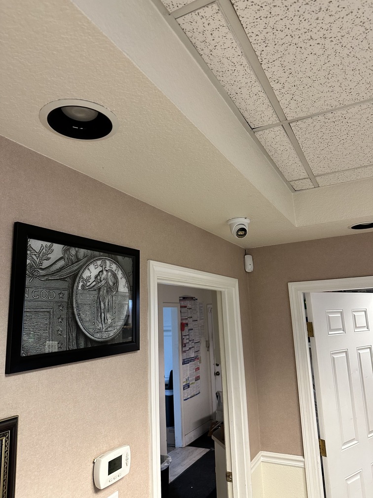 Office reception camera