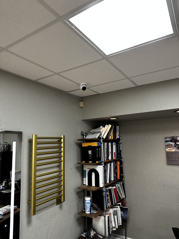 Office hallway camera