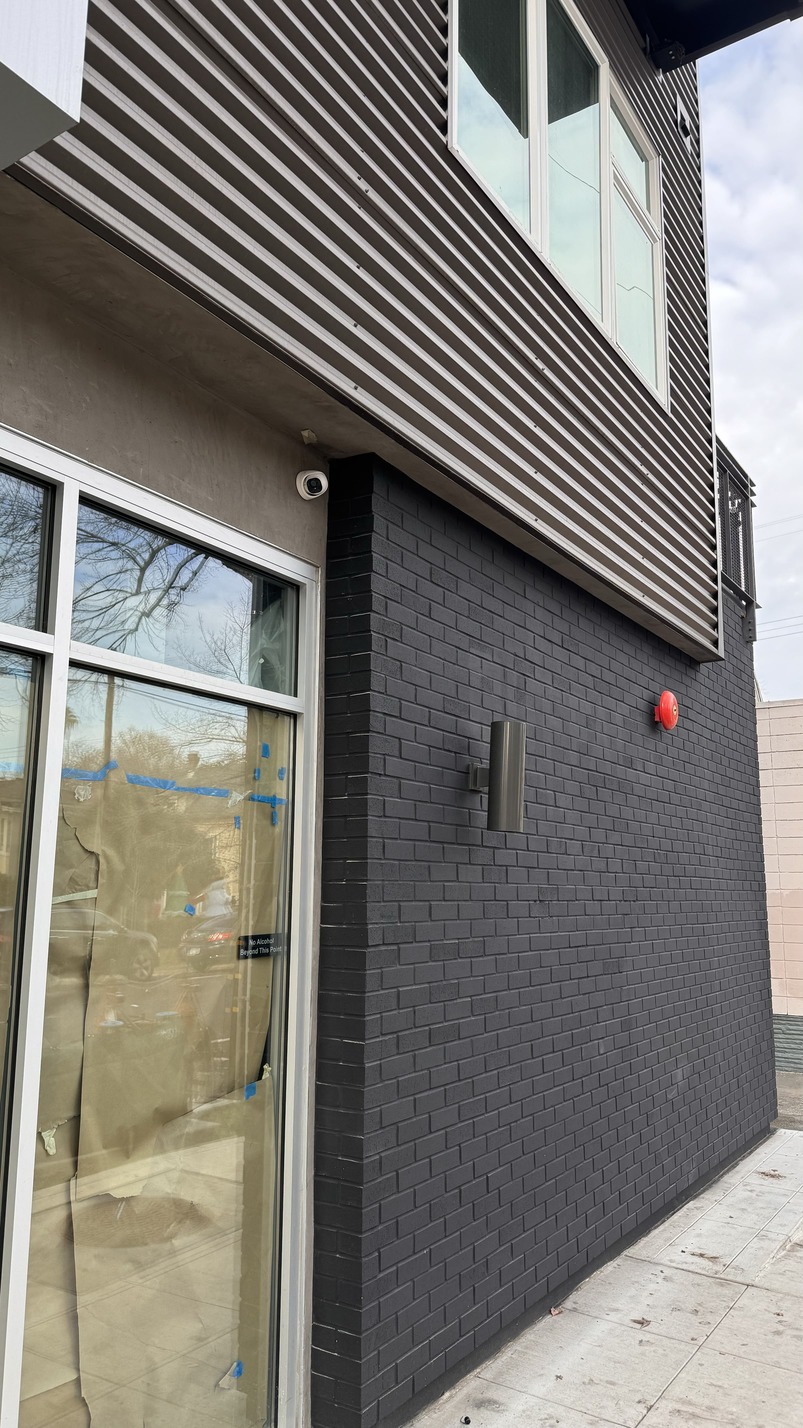 Restaurant patio camera