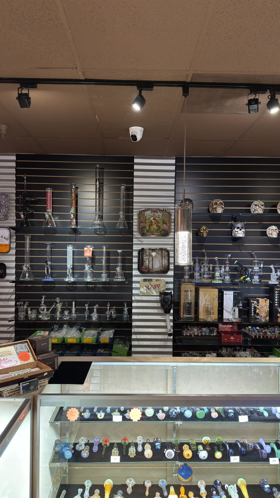 Retail stockroom camera