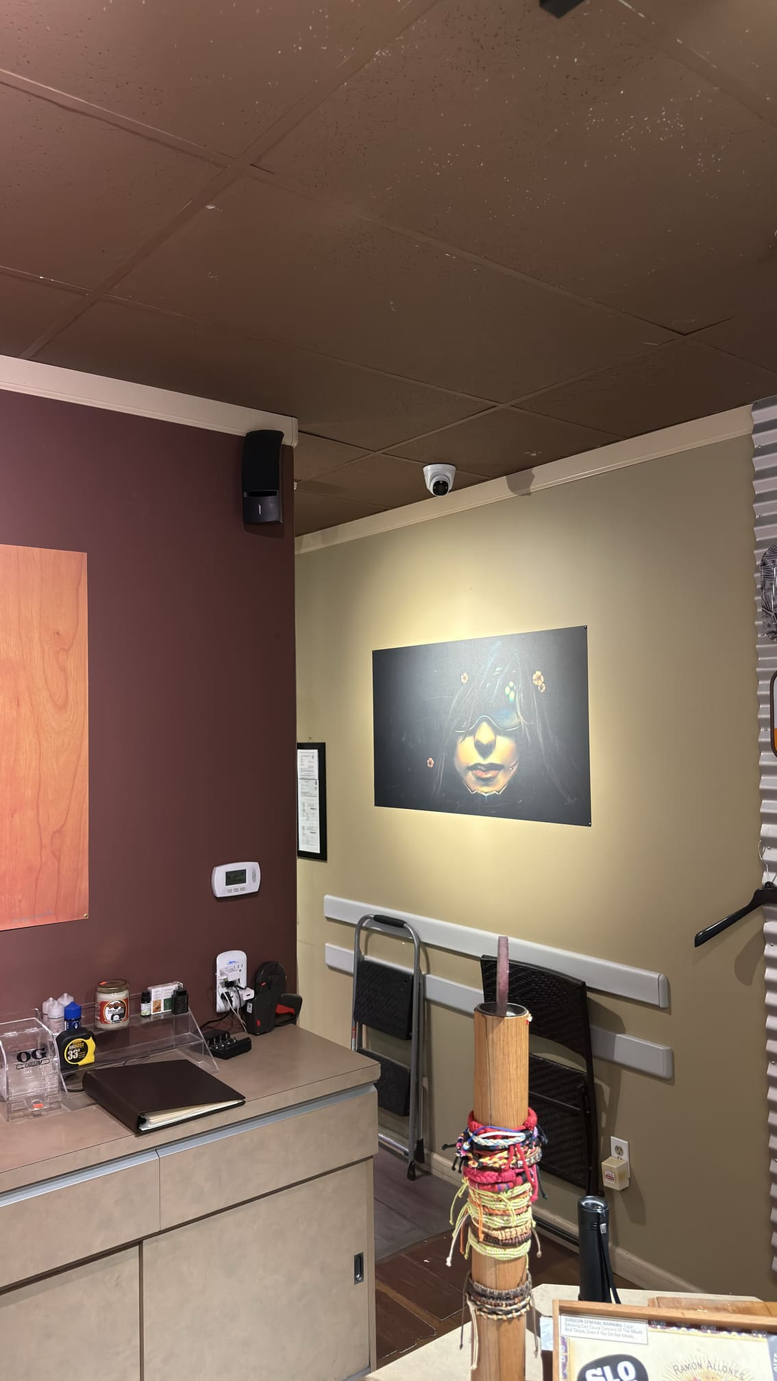 Retail stockroom camera