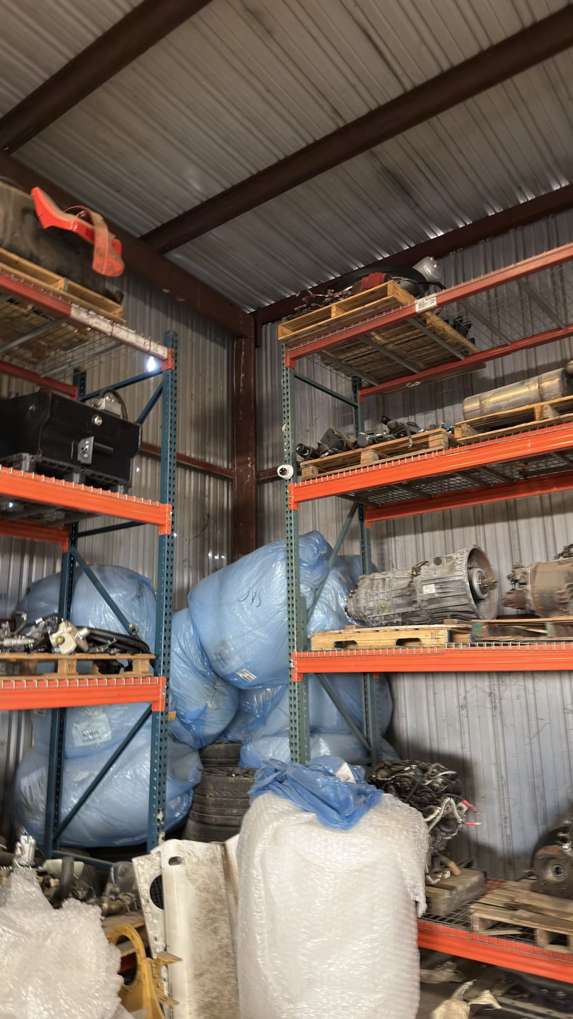 Warehouse loading dock camera