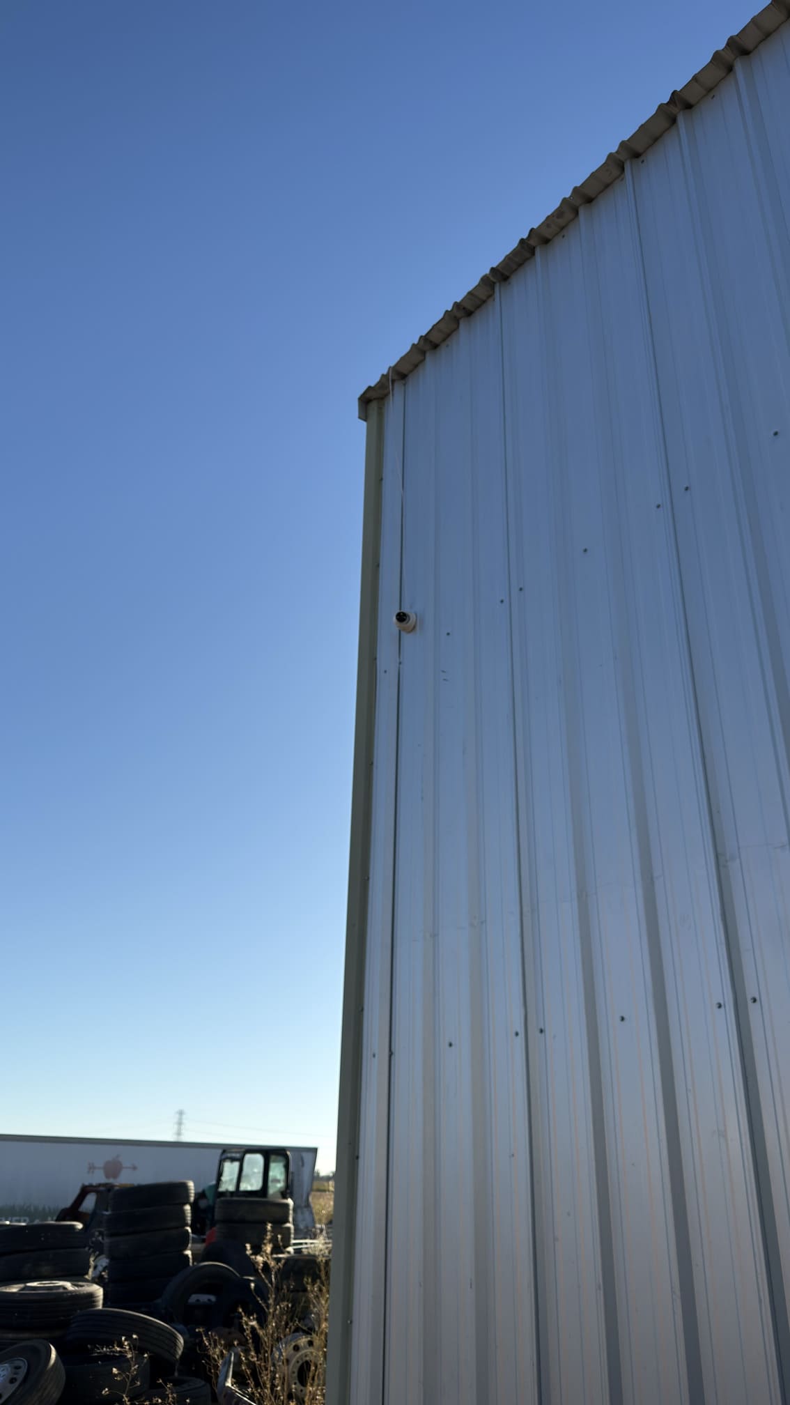 Warehouse overhead view