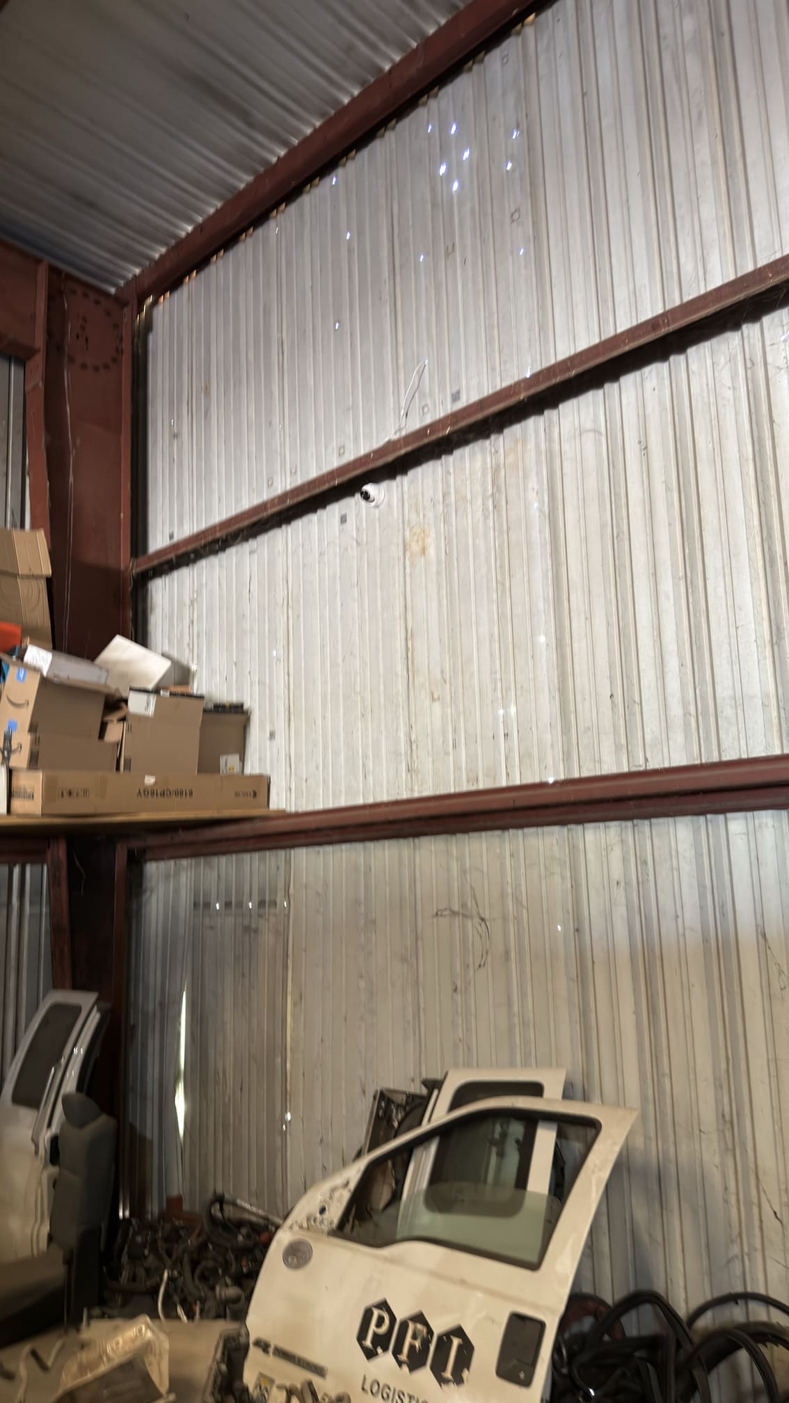 Warehouse yard camera