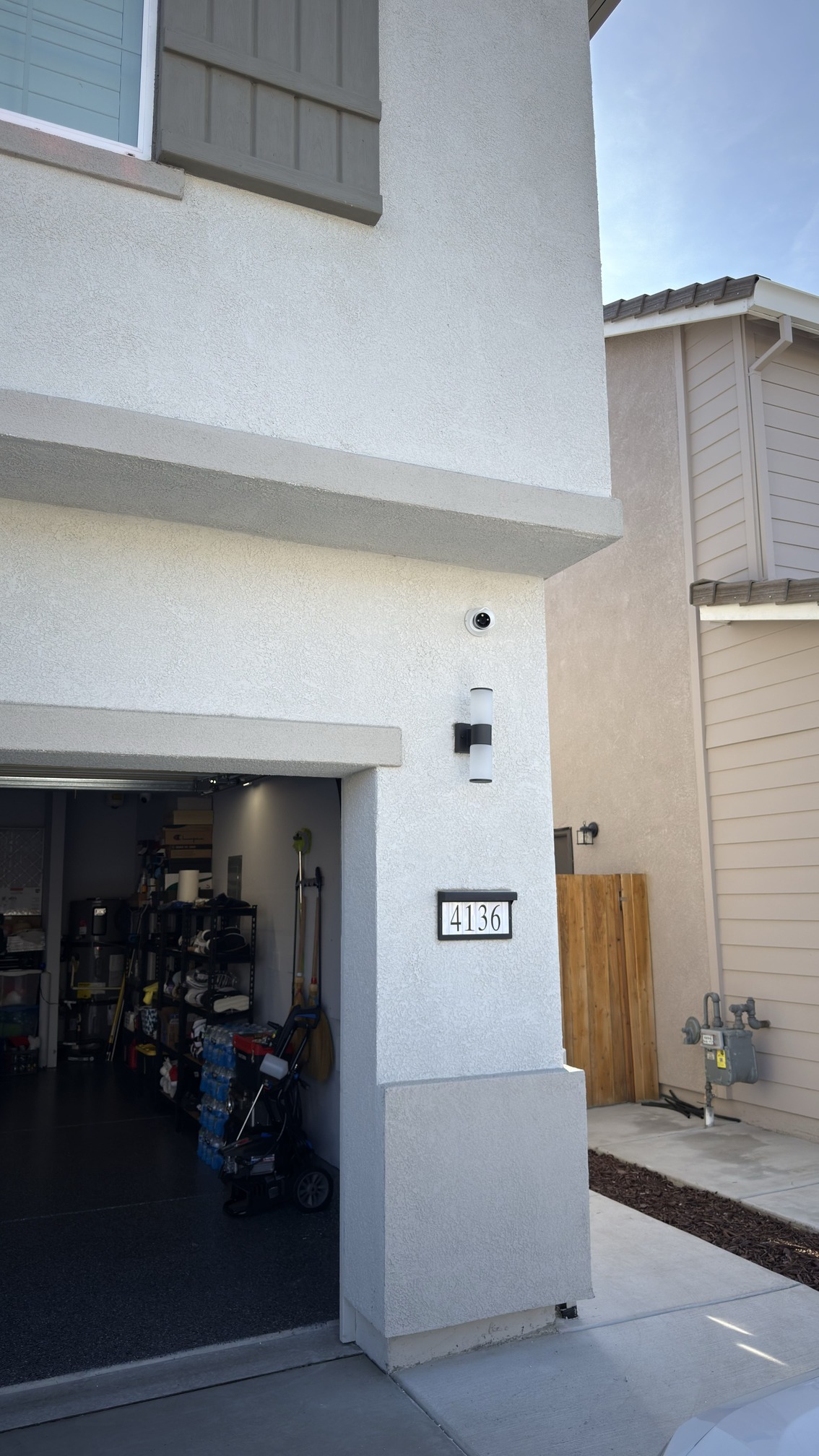 Driveway security camera installation in Elk Grove