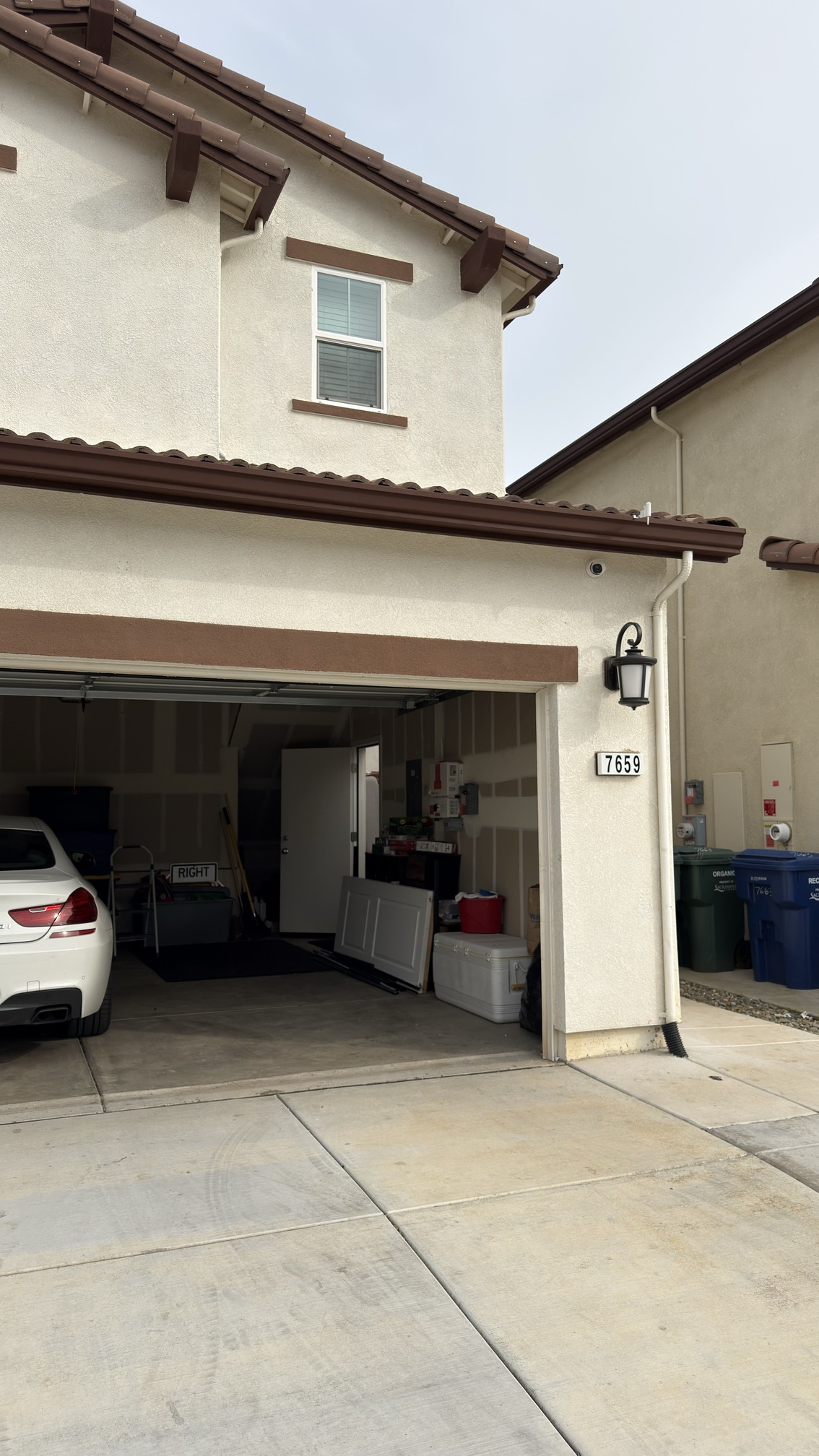 Driveway security camera installation in Sacramento