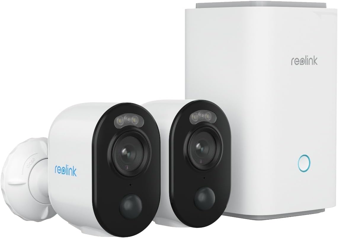 2 video cameras and NVR